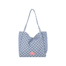 將圖片載入圖庫檢視器 MARHEN.J Damoa 雙面格紋Tote bag (2色)