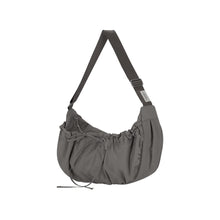 將圖片載入圖庫檢視器 MARHEN.J Plie Large 灰色蝴蝶結皺褶面 Hobo Bag