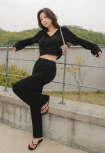 將圖片載入圖庫檢視器 CONCHWEAR 甜美舒適寬褲 2色