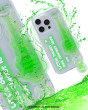 將圖片載入圖庫檢視器 SECOND UNIQUE NAME 果凍小熊綠色透明指套手機殼