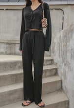 將圖片載入圖庫檢視器 CONCHWEAR 甜美舒適寬褲 2色