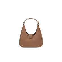 將圖片載入圖庫檢視器 LOEKA Gota M 都會知性棕色馬鞍肩背包