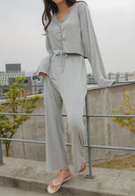 將圖片載入圖庫檢視器 CONCHWEAR 甜美舒適寬褲 2色