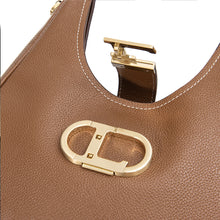 將圖片載入圖庫檢視器 LOEKA Gota M 都會知性棕色馬鞍肩背包