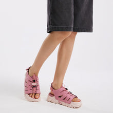 將圖片載入圖庫檢視器 AKIII CLASSIC Yosemite Tracker V2 粉紅色抽繩厚底涼鞋