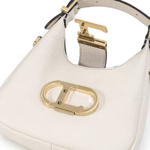 將圖片載入圖庫檢視器 LOEKA Gota S 都會知性白色迷你馬鞍肩背包