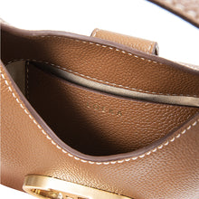 將圖片載入圖庫檢視器 LOEKA Gota S 都會知性棕色迷你馬鞍肩背包
