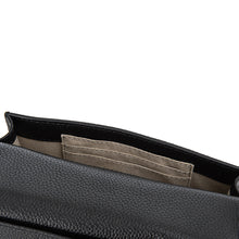 將圖片載入圖庫檢視器 LOEKA Emma 黑色方形迷你手提肩背包