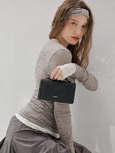 將圖片載入圖庫檢視器 LOEKA Emma 黑色方形迷你手提肩背包