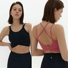 將圖片載入圖庫檢視器 CONCHWEAR 極簡美背交叉運動內衣 8色