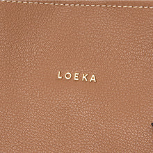 將圖片載入圖庫檢視器 LOEKA Lia 啡色兩用 tote bag