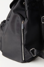 將圖片載入圖庫檢視器 MARHEN.J Scarlet 黑色尼龍束繩背包