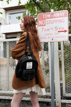 將圖片載入圖庫檢視器 MARHEN.J Mark 黑色簡約背包