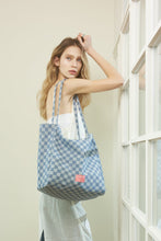 將圖片載入圖庫檢視器 MARHEN.J Damoa 雙面格紋Tote bag (2色)