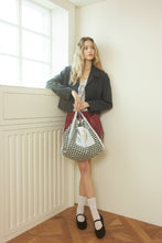 將圖片載入圖庫檢視器 MARHEN.J Damoa 雙面格紋Tote bag (2色)
