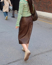 將圖片載入圖庫檢視器 23.65 NUTTY 奶油色麂皮休閒樂福鞋