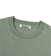 將圖片載入圖庫檢視器 FALLETT Small Brush Logo 薄荷綠色短袖上衣