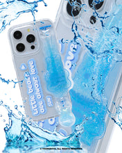 將圖片載入圖庫檢視器 SECOND UNIQUE NAME 果凍小熊藍色透明指套手機殼