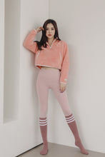 將圖片載入圖庫檢視器 CONCHWEAR 線條高筒運動襪 5色(擇2)