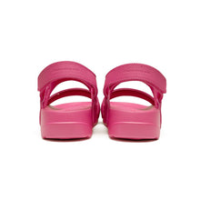 將圖片載入圖庫檢視器 AKIII CLASSIC Quick Slide VER.2 桃紅色魔術貼拖鞋