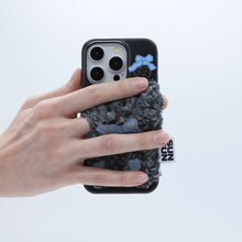 將圖片載入圖庫檢視器 SECOND UNIQUE NAME Oreo黑小熊絨毛手機殼