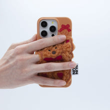 將圖片載入圖庫檢視器 SECOND UNIQUE NAME 餅乾棕小熊絨毛手機殼