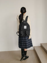 將圖片載入圖庫檢視器 MARHEN.J Mark Large 黑色簡約背包