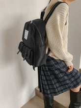 將圖片載入圖庫檢視器 MARHEN.J Mark Large 黑色簡約背包