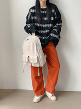 將圖片載入圖庫檢視器 MARHEN.J Mark Large 米白色簡約背包