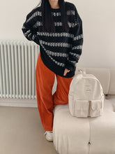 將圖片載入圖庫檢視器 MARHEN.J Mark Large 米白色簡約背包