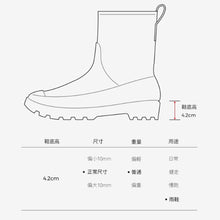 將圖片載入圖庫檢視器 AKIII CLASSIC Glasgow 中筒黑色雨鞋