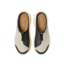 將圖片載入圖庫檢視器 AKIII CLASSIC Bumper Whale Slide 灰褐色拼接厚底穆勒鞋