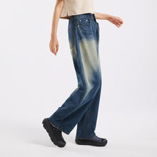 將圖片載入圖庫檢視器 AKIII CLASSIC Bumper Whale Slide 黑灰色拼接厚底穆勒鞋