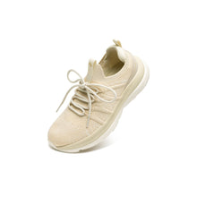 將圖片載入圖庫檢視器 AKIII CLASSIC Maximize 網眼輕量米色運動鞋