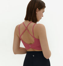將圖片載入圖庫檢視器 CONCHWEAR 極簡美背交叉運動內衣 8色