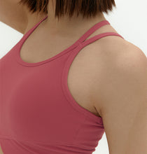 將圖片載入圖庫檢視器 CONCHWEAR 極簡美背交叉運動內衣 8色