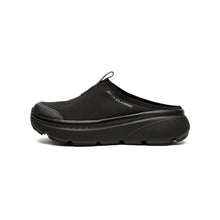 將圖片載入圖庫檢視器 AKIII CLASSIC Bumper Whale Slide 黑灰色拼接厚底穆勒鞋