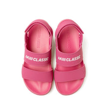 將圖片載入圖庫檢視器 AKIII CLASSIC Quick Slide VER.2 桃紅色魔術貼拖鞋