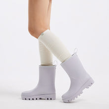 將圖片載入圖庫檢視器 AKIII CLASSIC Glasgow 中筒淺灰色雨鞋