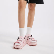 將圖片載入圖庫檢視器 AKIII CLASSIC Granada 雙魔鬼氈粉紅涼鞋