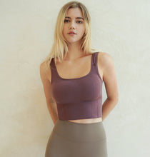 將圖片載入圖庫檢視器 CONCHWEAR 時尚彈力緊身運動背心 6色