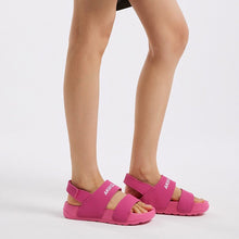 將圖片載入圖庫檢視器 AKIII CLASSIC Quick Slide VER.2 桃紅色魔術貼拖鞋