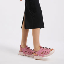 將圖片載入圖庫檢視器 AKIII CLASSIC Yosemite Tracker V2 粉紅色抽繩厚底涼鞋
