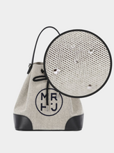 將圖片載入圖庫檢視器 MARHEN.J Noah 黑色蘋果皮革水桶兩用包