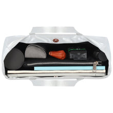 將圖片載入圖庫檢視器 MARHEN.J Bona 銀色尼龍托特包