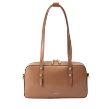 將圖片載入圖庫檢視器 LOEKA Cube 焦糖色兩用長方形肩背包