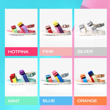 將圖片載入圖庫檢視器 THANK YOU SHOES MUCH Melody 雙色蝴蝶結涼鞋 6色