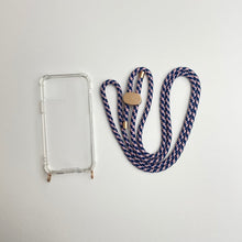 將圖片載入圖庫檢視器 ARNO 可拆式 編繩背帶透明手機殼_日常粉