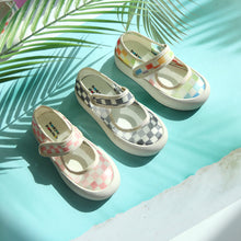 將圖片載入圖庫檢視器 THANK YOU SHOES MUCH Winnie 格紋透氣護趾涼鞋 3色