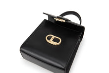 將圖片載入圖庫檢視器 LOEKA Objet 優雅牛皮迷你黑色手提肩背包